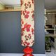 Vintage Space Age lamp 1970 - Red ceramic - Double lighting