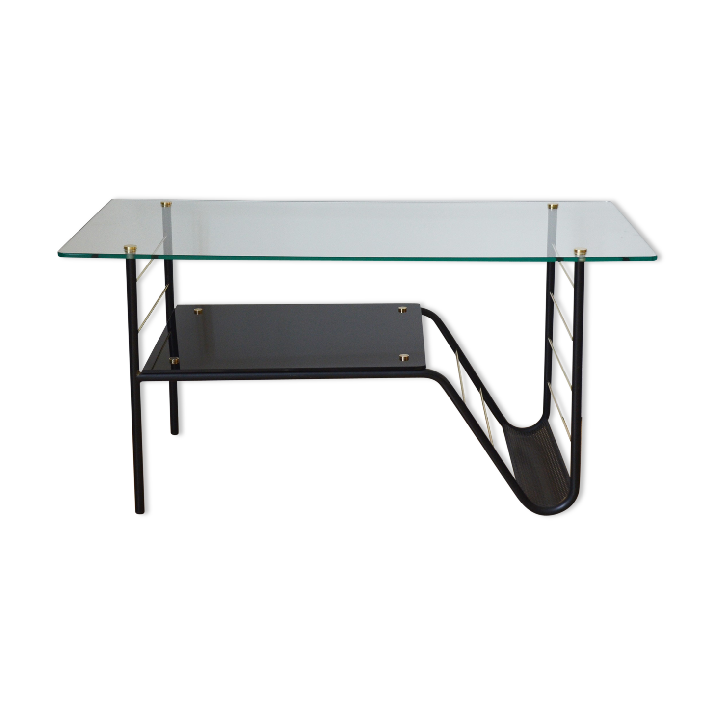Table basse porte revues années 60