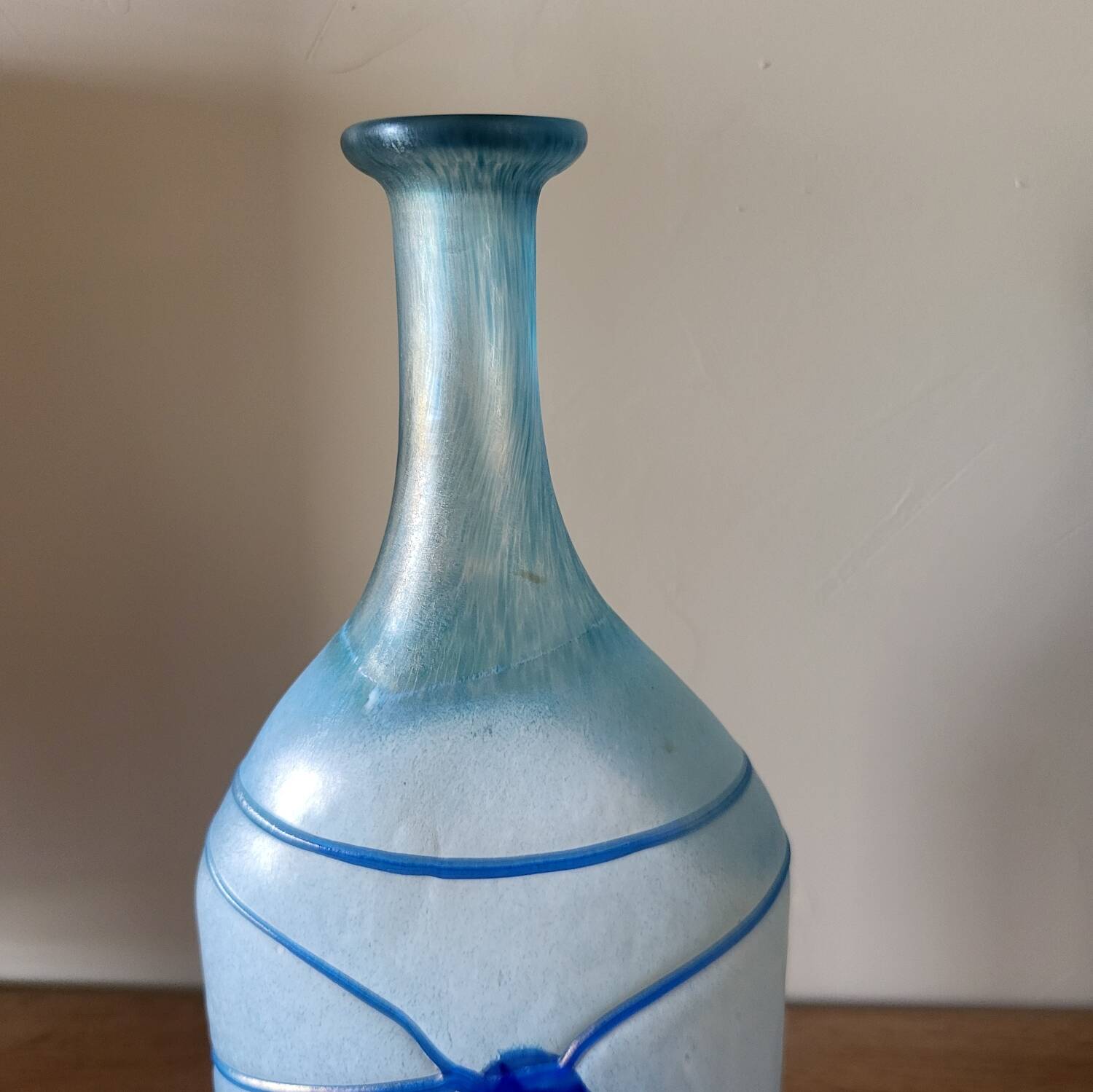 "Vase Galaxy Blue" Bertil Vallien, Kosta Boda