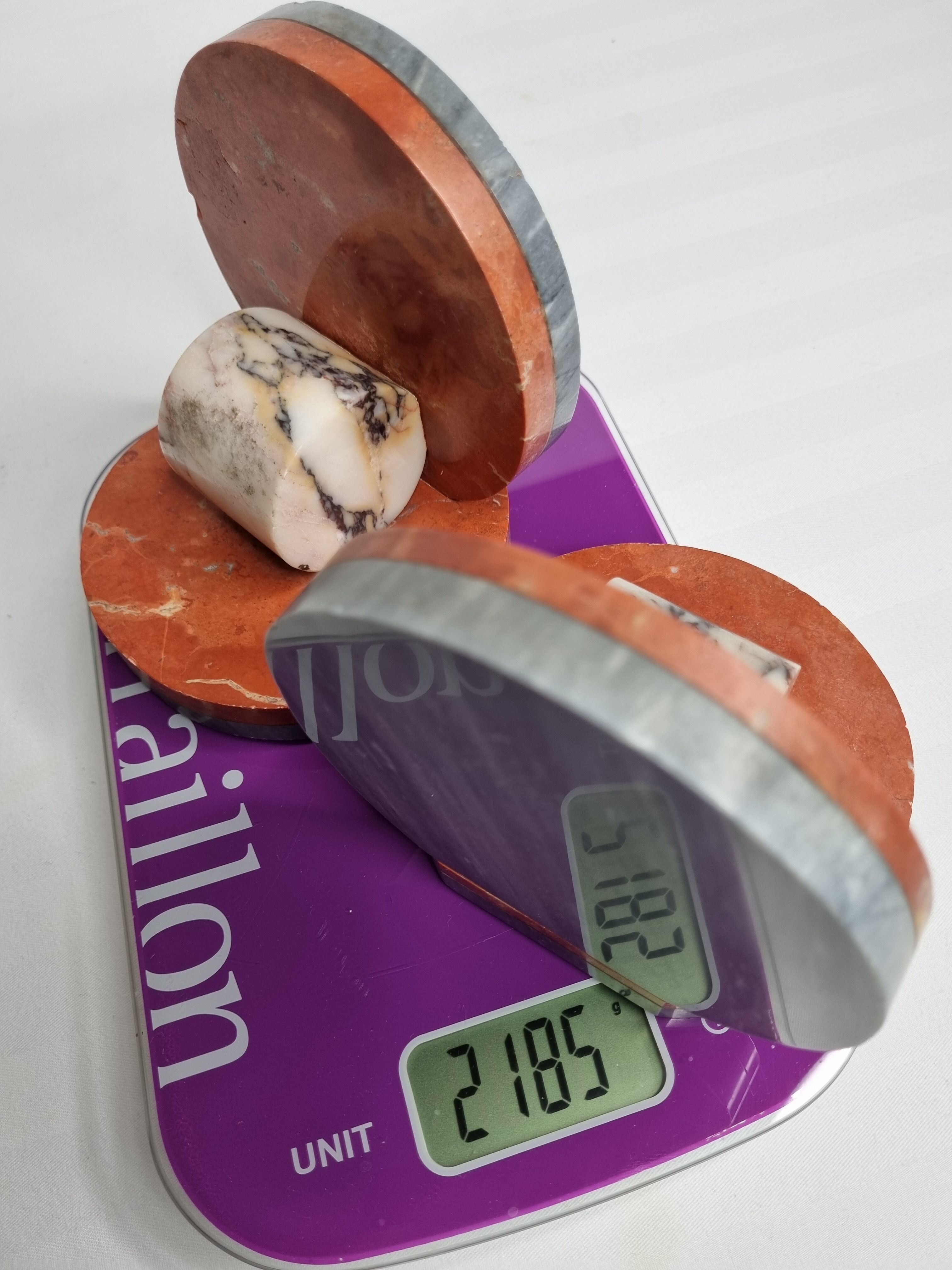 Pair of art deco marble bookends, 1930