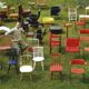 Tubular steel armchair Kiki by Ilmari Tapiovaara for Merva Finland 1960