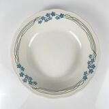 Shallow dish "Souvenir", Sarreguemines, around 1875 - 1918