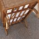 Rattan children's basket bed