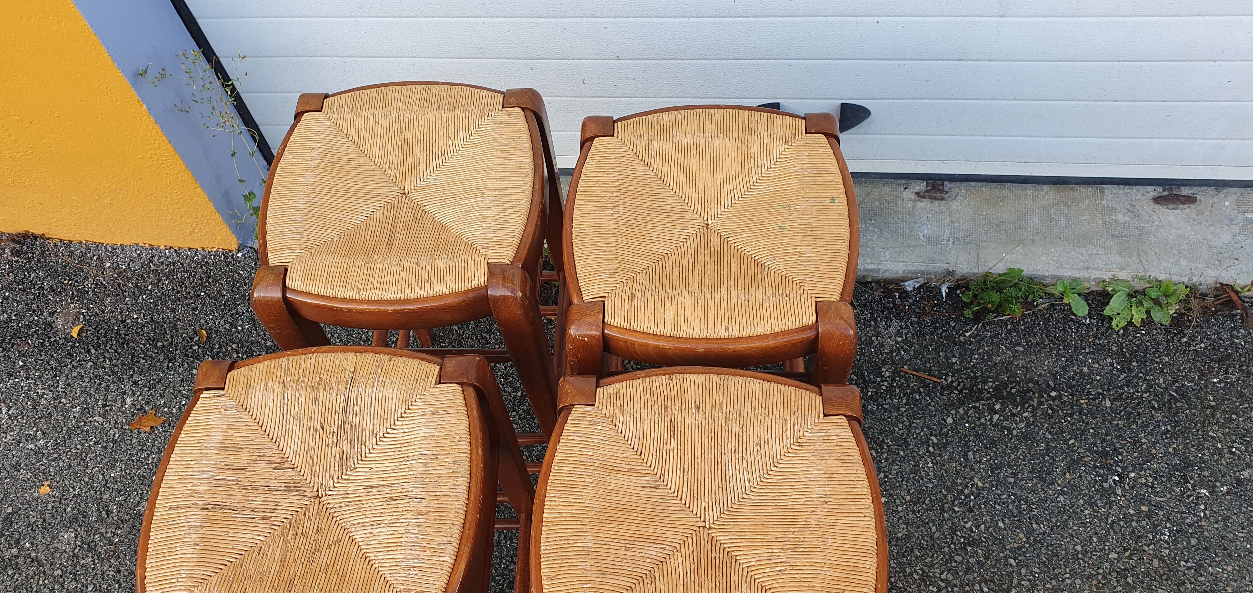 4 bar stools from 1980