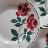 Vernon dinner plates – H.B.C. – 1940s