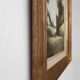 Belgian Painting of a farm scene with gilded wooden frame by Jos Pauwels, 1