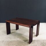 Constructivist Oak Dining Table, Belgium, 1960s