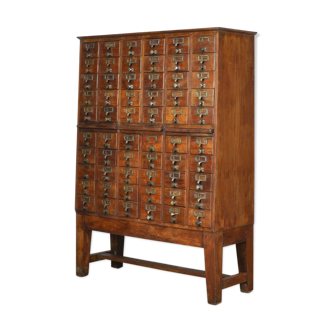 Oak Filing Cabinet, 1940s