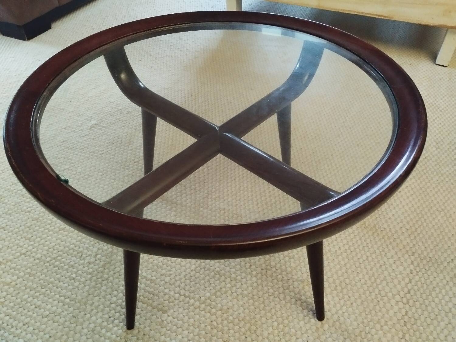 Italian floating side table - 1950s