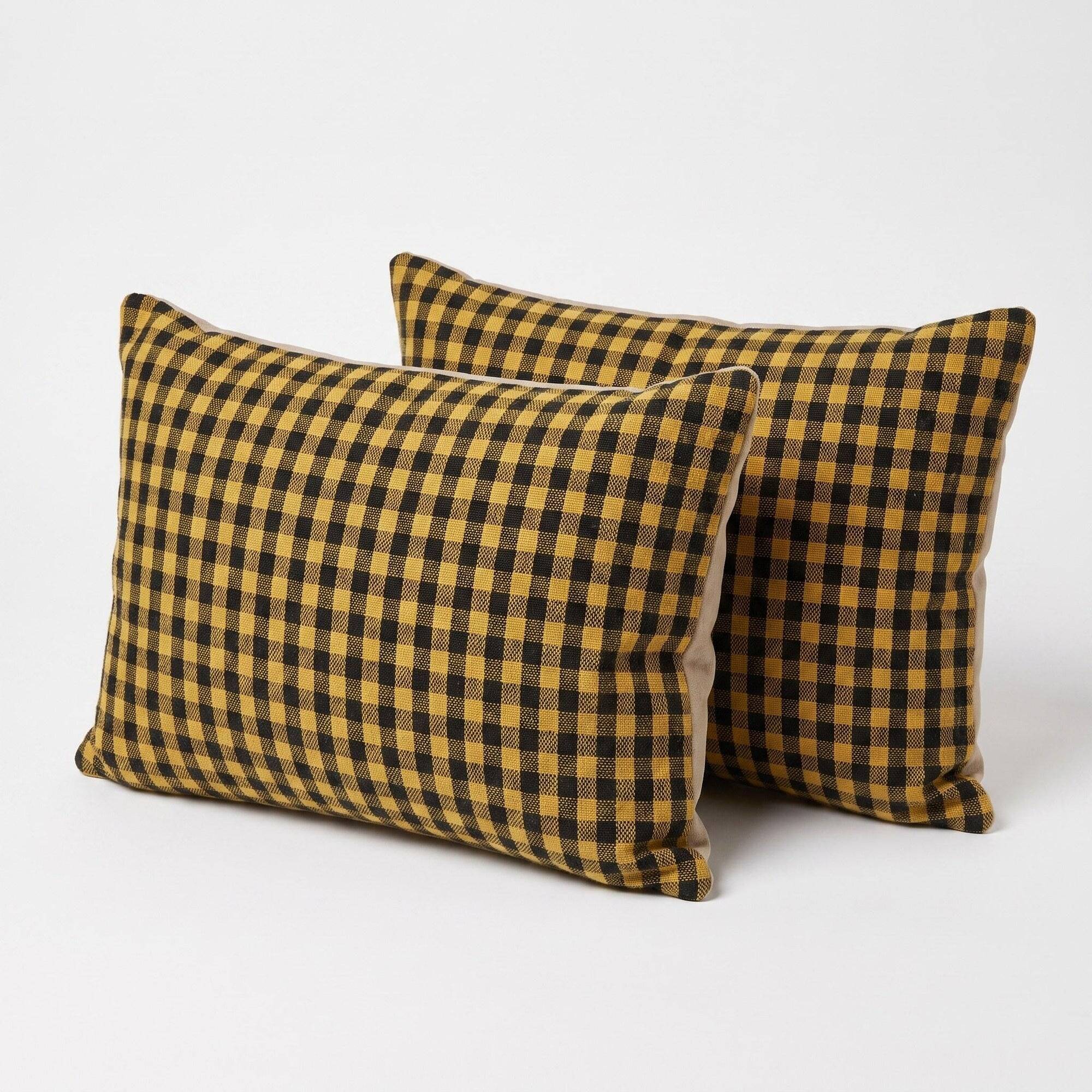 Set of 2 vintage kilim cushion covers 41x61 cm