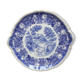 Round dish in earthenware "Burgenland" Villeroy and vintage Boch