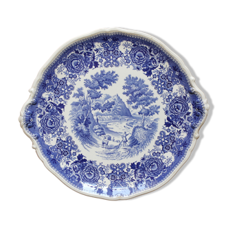 Round dish in earthenware "Burgenland" Villeroy and vintage Boch