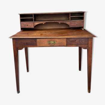 Oak stepped office late 19th