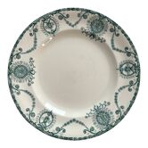 Assiette plate Terre de Fer Société Pierrefonds