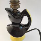 Ceramic lamp circa 1960 Vallauris