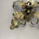 Florentine Gilded Brass Theatre Wall Light, Italy, 1960s