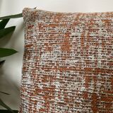 Orange grey cushion