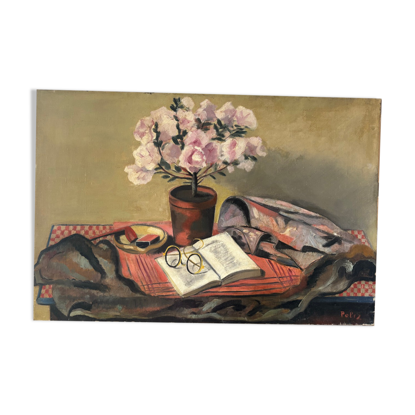 Still life signed Polez