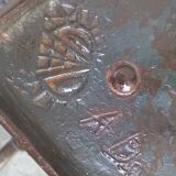 Wrought iron lamppost