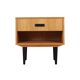 Table de chevet en chêne, design scandinave
