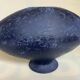 Large blue ovoid Scavo vase