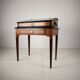 18th Century Indonesian Amboyna & Ebony Portable Writing Desk, custom stand