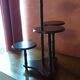 Antique wooden plant stand