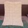 Handmade white Berber rug in natural wool, size 140 x 260 cm