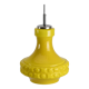 Suspension Peil et Putzler space age 'waffeled' jaune