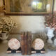 Pair of Art Deco marble and onyx bookends