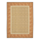 Handmade European Vintage Aubusson Kilim 263 cm x 362 cm