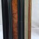 Black and brown wooden frame