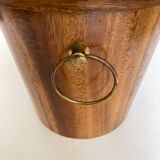 1960 Scandinavian teak champagne bucket