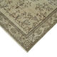 Handwoven anatolian beige carpet 140 cm x 275 cm
