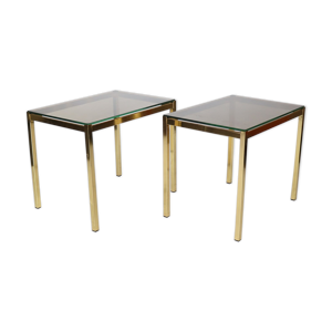 Paire de tables d'appoint