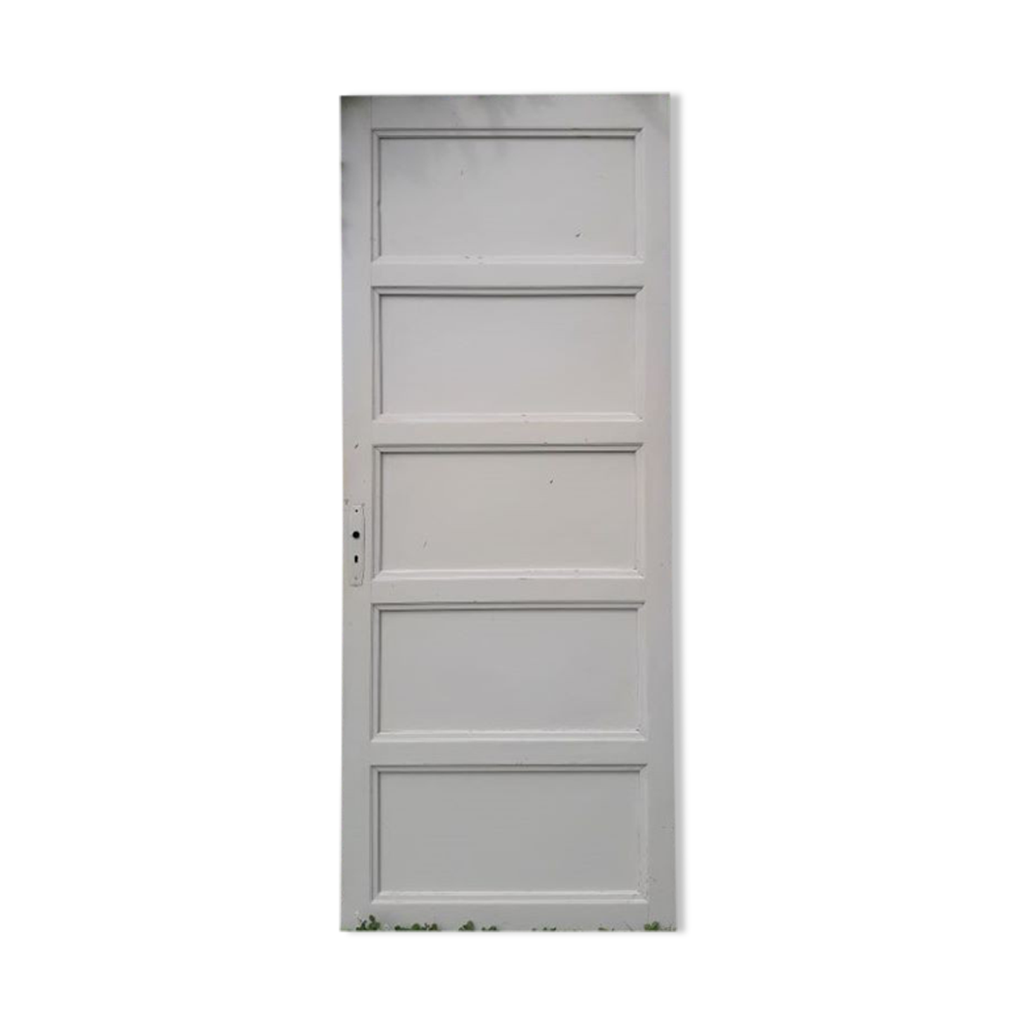 Porte vintage panneautée