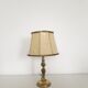Lampe à poser / chevet - Pied laiton. 1960
