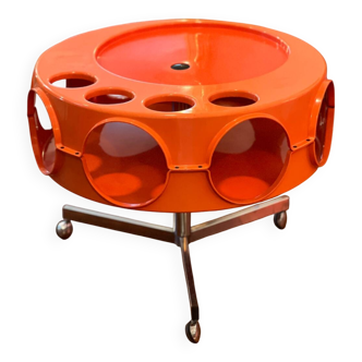 Vintage Curver Rotobar dessert trolley