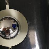 Applique en métal laqué noir, Stilux, 1970