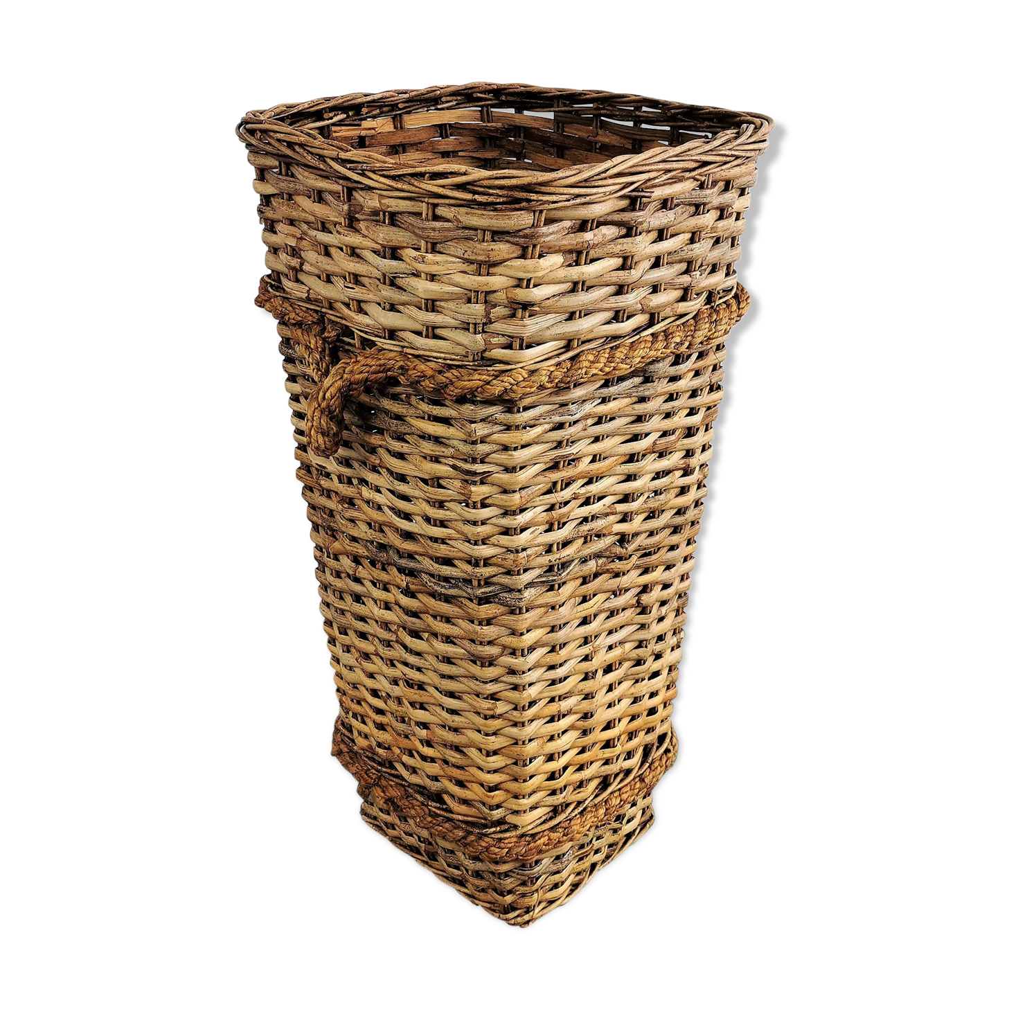 Wicker Harvest Basket.