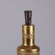 Gold lamp by Bitossi by Aldo Londi Sweden 1960