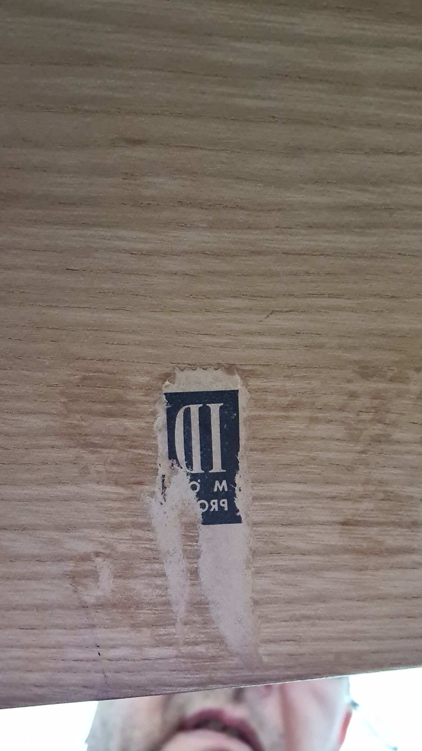 Vintage teak writing desk