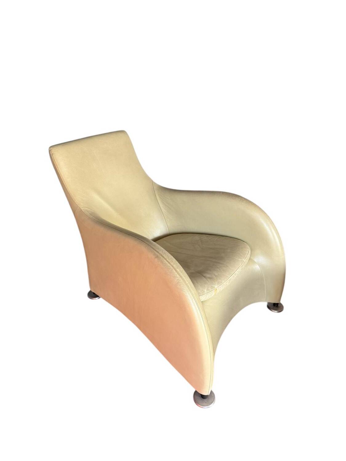 "Loge" armchairs & ottoman by Gérard Van den Berg for Montis, 1980s