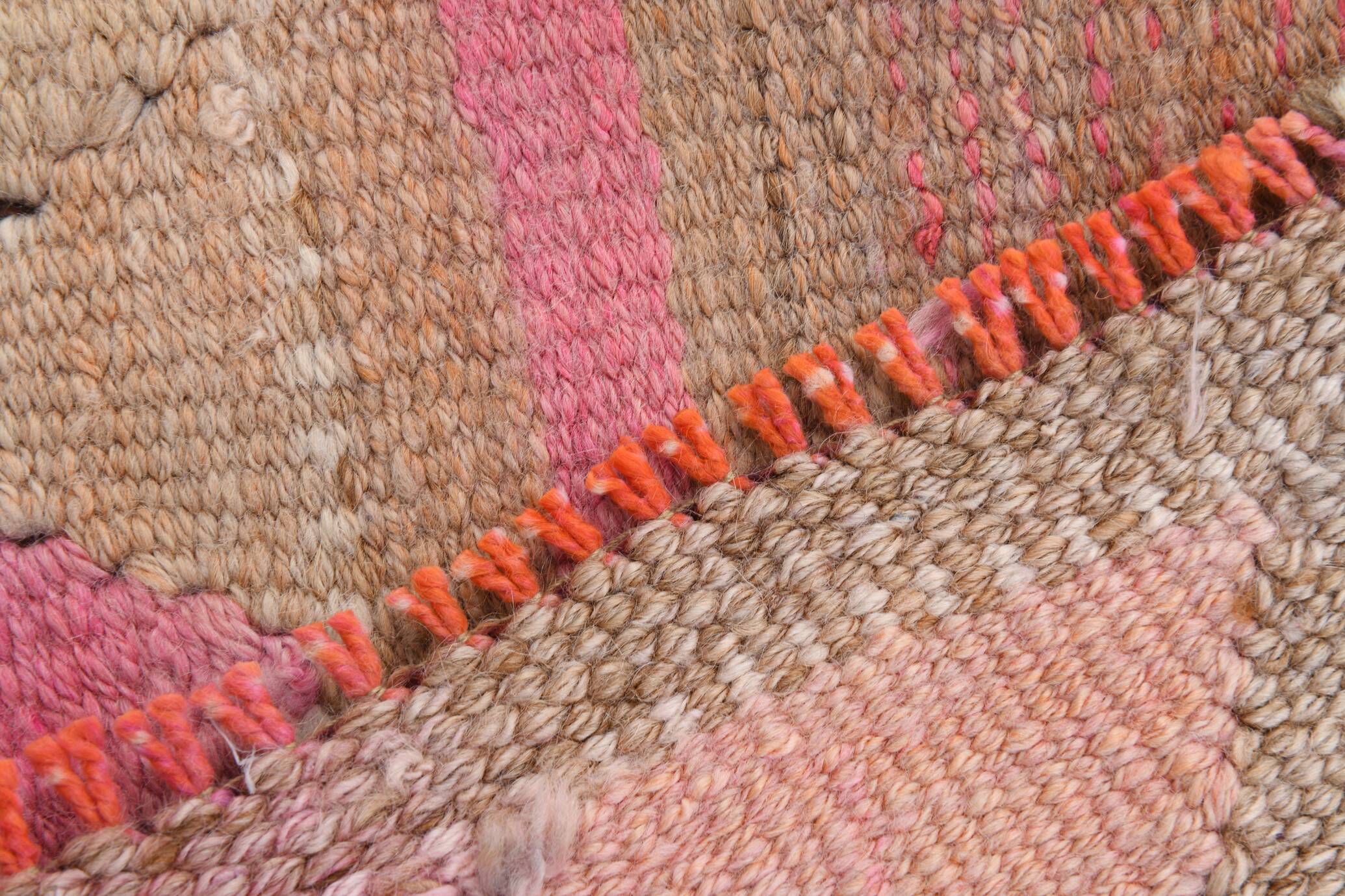 3x10 Oriental Pink Wool Turkish Runner Rug, 89x295Cm SK 18196