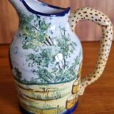 Earthenware pitcher from Nevers AM Montagnon