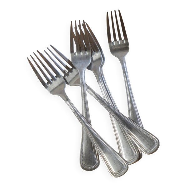 Lot de 6 fourchettes en métal « Clothilde »