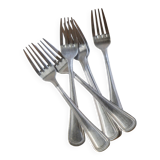 Set of 6 metal forks "Clothilde"