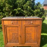 Art Deco oak sideboard