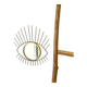 Miroir Tit doré