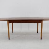 Table à manger extensible en teck danois des années 1960